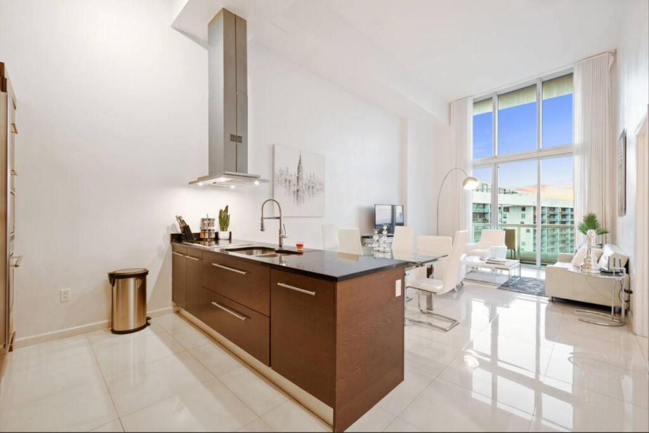 Beautiful One Bedroom Condo 16Ft Ceilings At The W Miami Exteriér fotografie